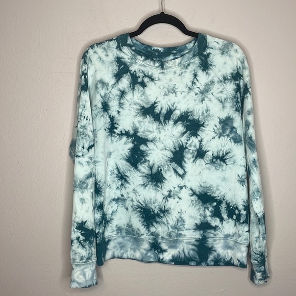 Athleta Tops - Athleta | Tie Dye Crew Neck Sweatshirt‎ Size XS